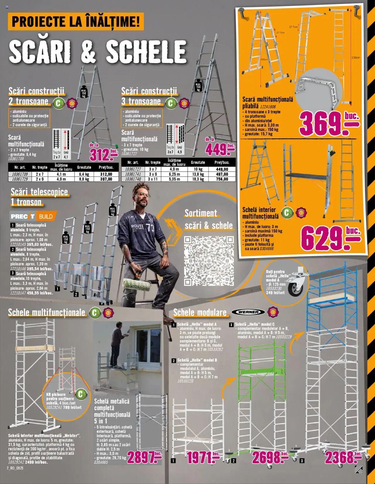 Noul catalog Hornbach – valabil de la 15.09.2025 | Pagină: 7 | Produse: Scară