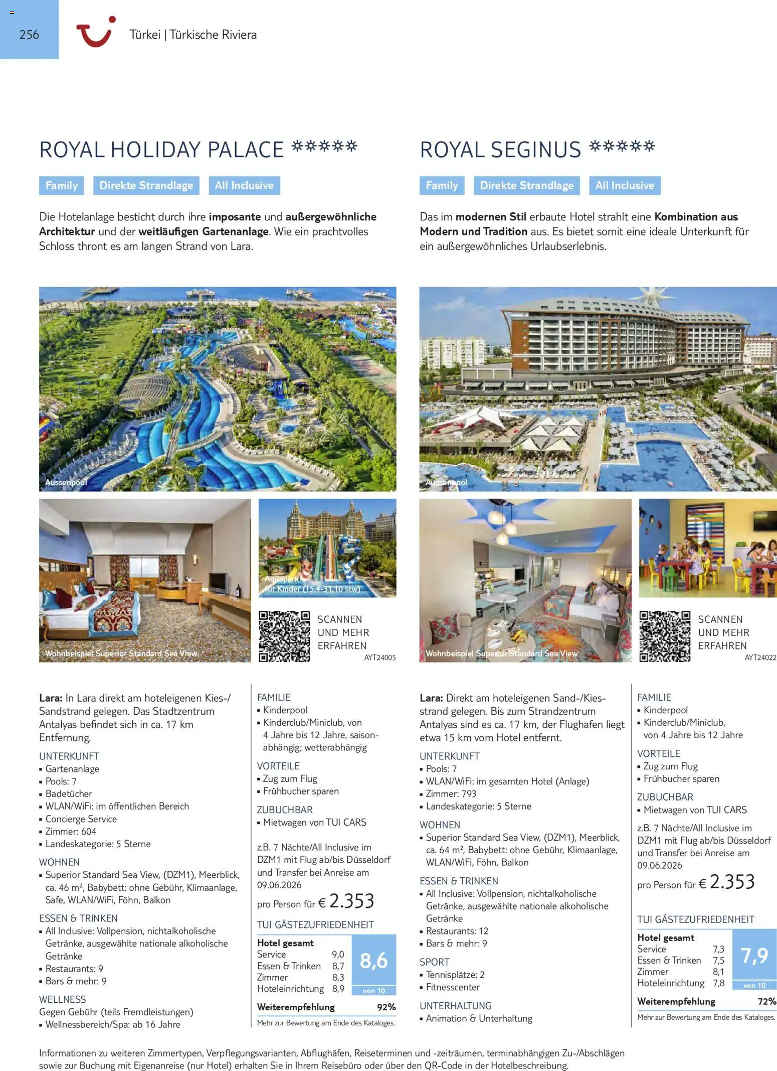 Aida  Südeuropa & Nordafrika 2026/27 – gültig ab 01.01.2026 | Seite: 256 | Produkte: Babybett