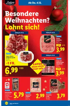 Lidl Aktionen ab 04.12.2025 gültig | Seite: 14 | Produkte: Schinken