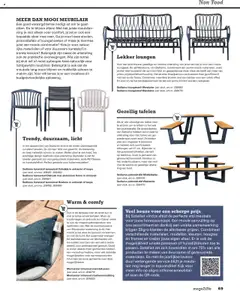 Sligro - magaZiNe 47 Surprise! - Voorbeeld van een folder van Sligro, geldig van 28.07.2025 | Pagina: 69 | Producten: Kan, Olasz felvágott, Stoel, Batterij