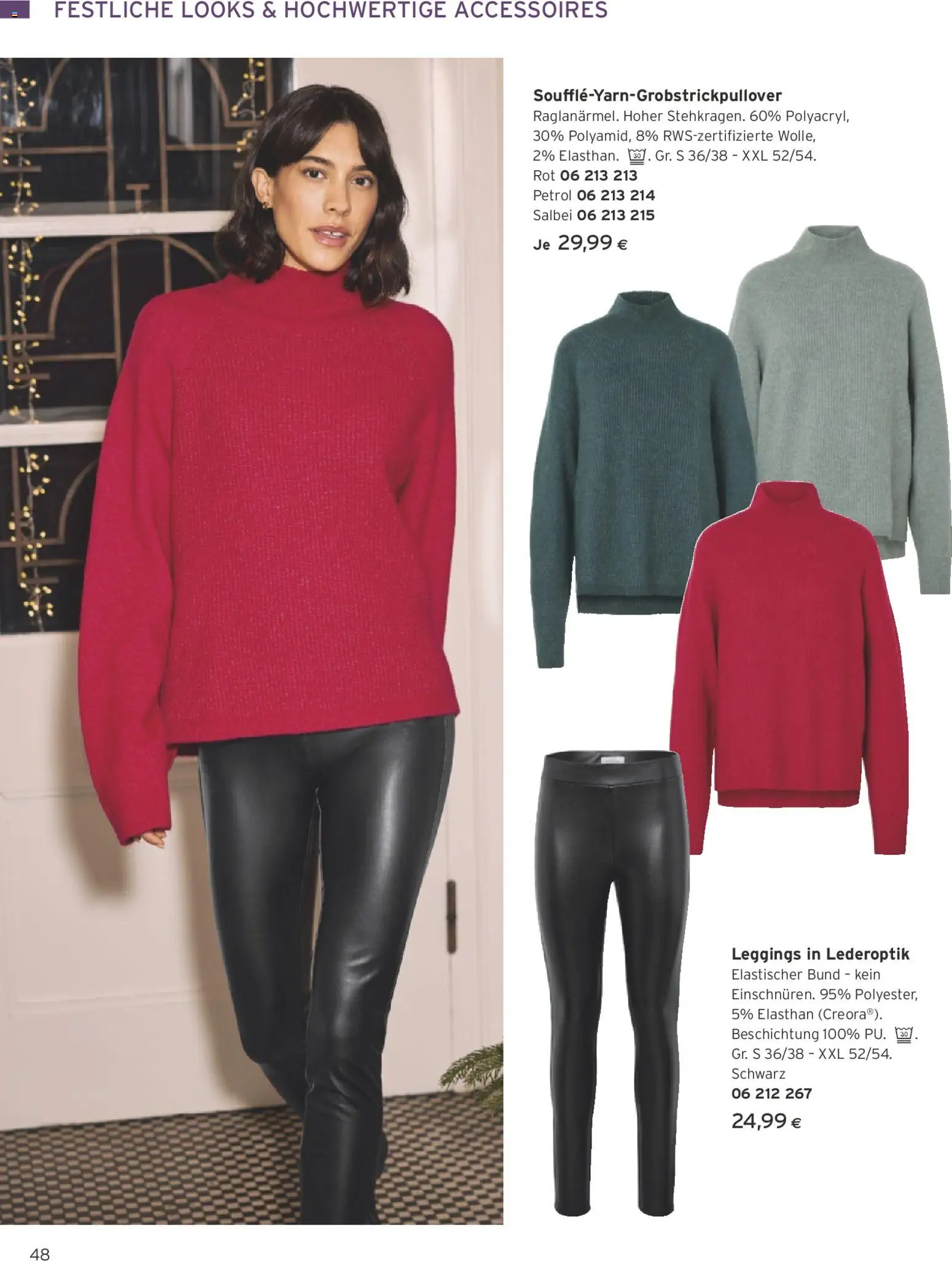 Tchibo Eduscho Tchibo Katalog: Advent 2025 gültig ab 13.11.2025 | Seite: 48 | Produkte: Leggings