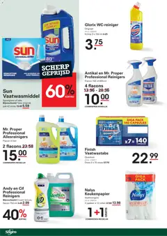 Sligro - Folder - Voorbeeld van een folder van Sligro, geldig van 05.01.2026 | Pagina: 84 | Producten: Vaatwasmiddel, Keukenpapier, Allesreiniger