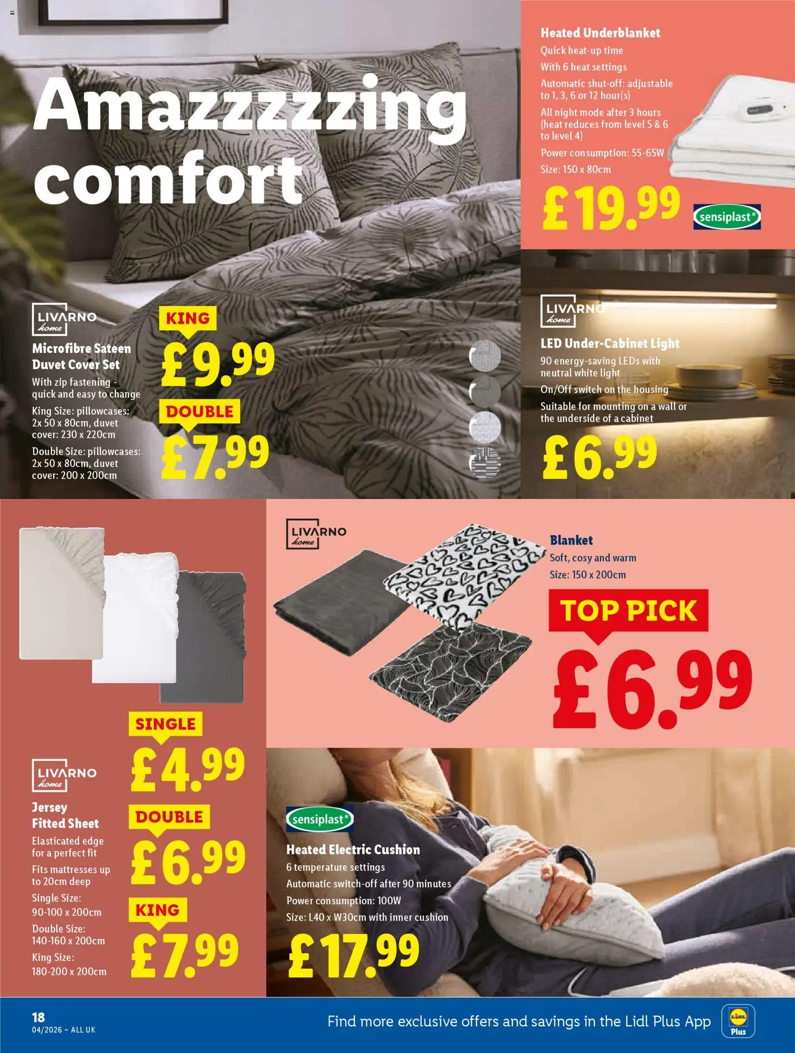 {H1} | Page: 18 | Products: Cabinet, Blanket