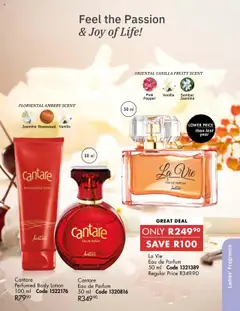 New Justine catalogue – valid from 01.09.2025 | Page: 40 | Products: Fragrance, Pepper, Lotion
