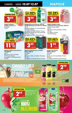 Biedronka gazetka - Oferta W tym tygodniu od 10.07.2025 | Strona: 48 | Produkty: Cytryna, Woda kokosowa, Napój aloesowy, Parawan