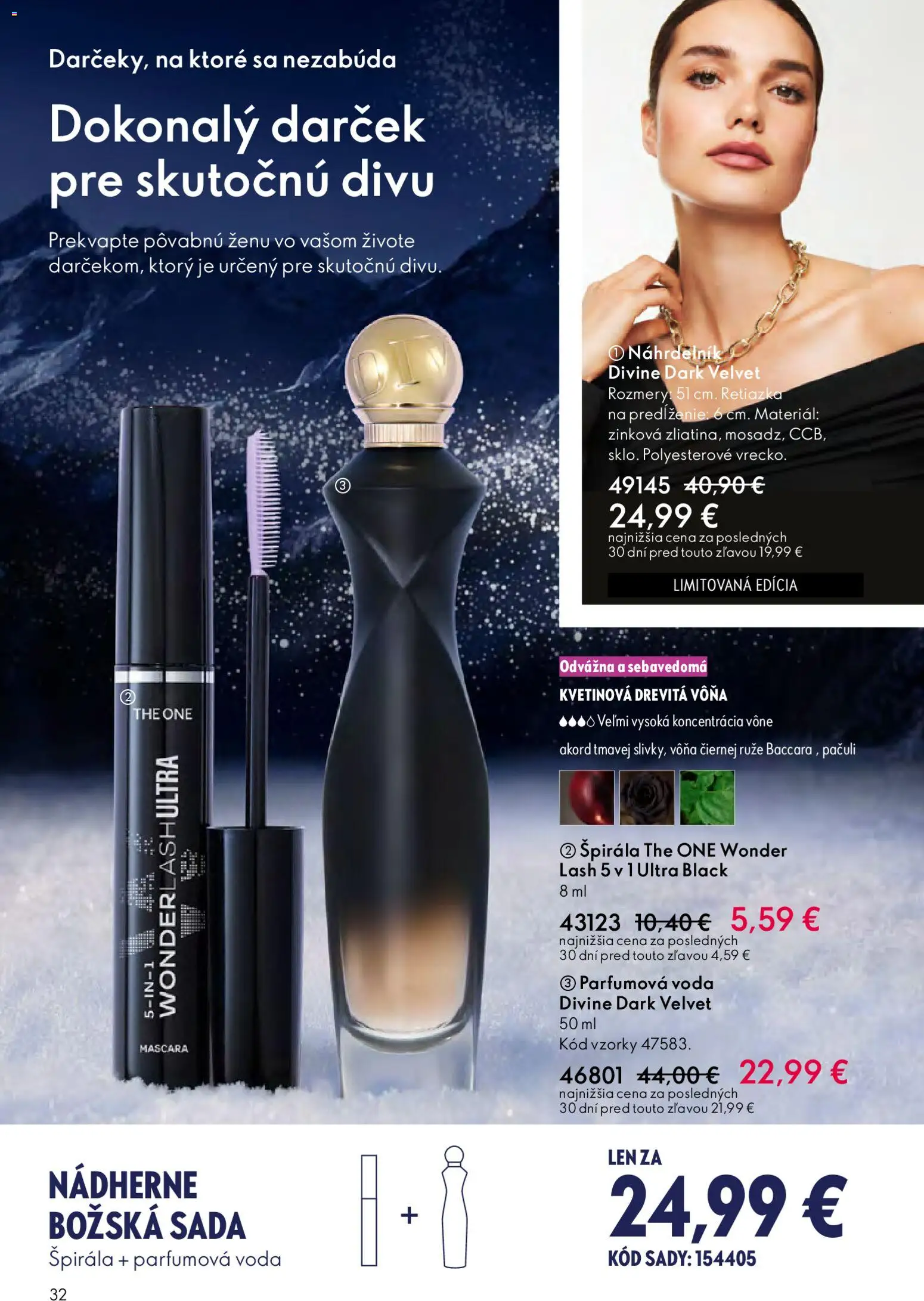 Nové Oriflame akcie – leták je platný od 03.12.2025 | Strana: 32 | Produkty: Voda, Ruže