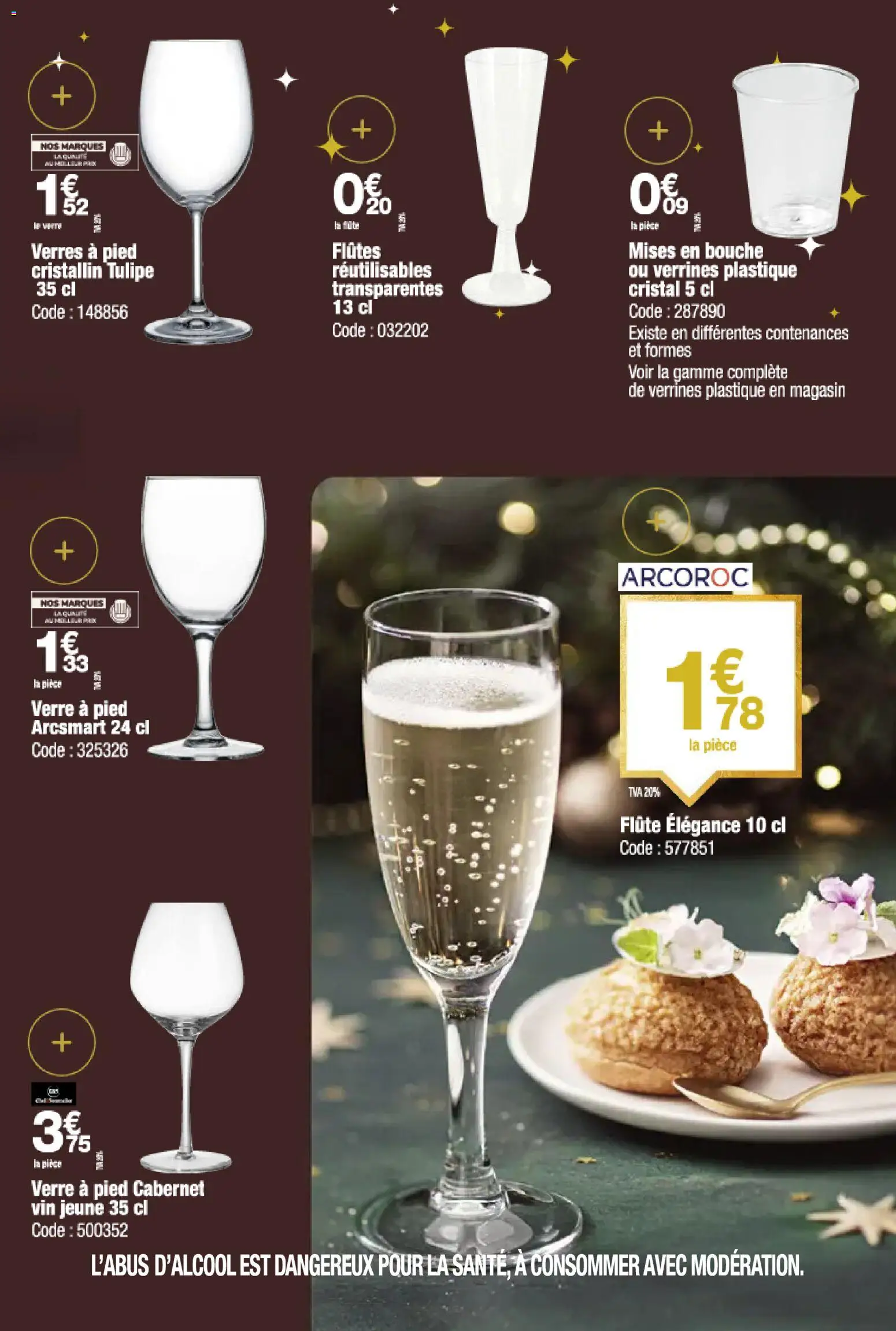 {H1} | Page: 73 | Produits: Verrines, Flûte, Vin