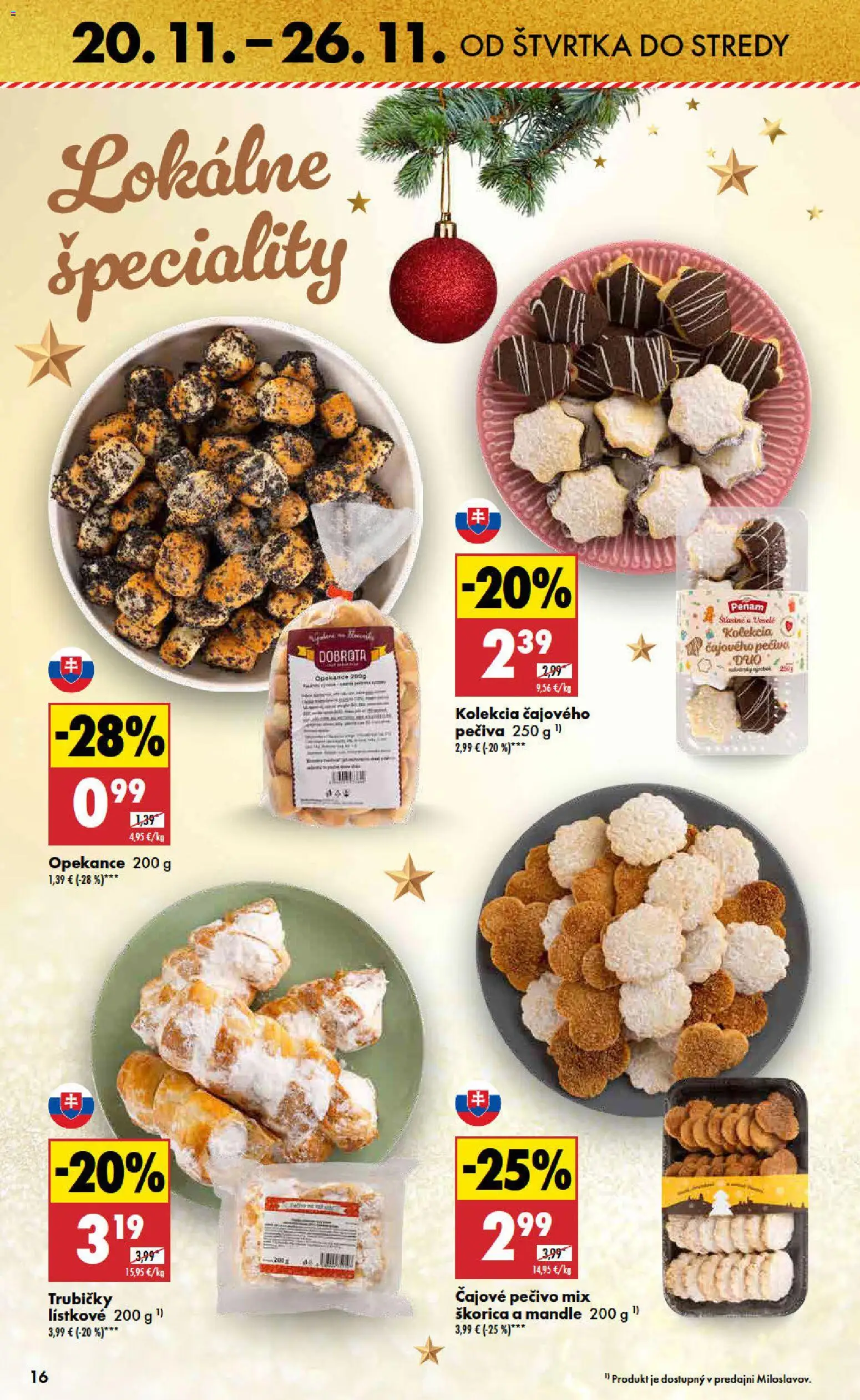 Nové Biedronka akcie – leták je platný od 20.11.2025 | Strana: 16 | Produkty: Mandle