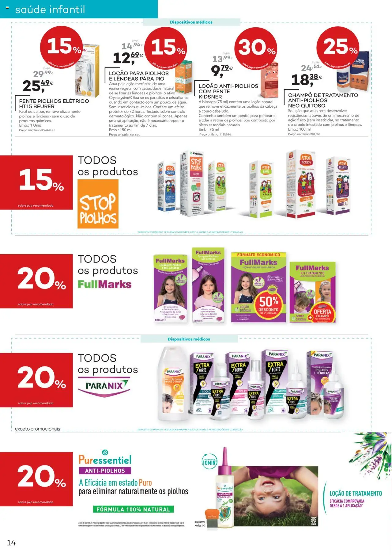 Well’s folheto │ válido de 19.08.2025 | Página: 14 | Produtos: Porta, Pente