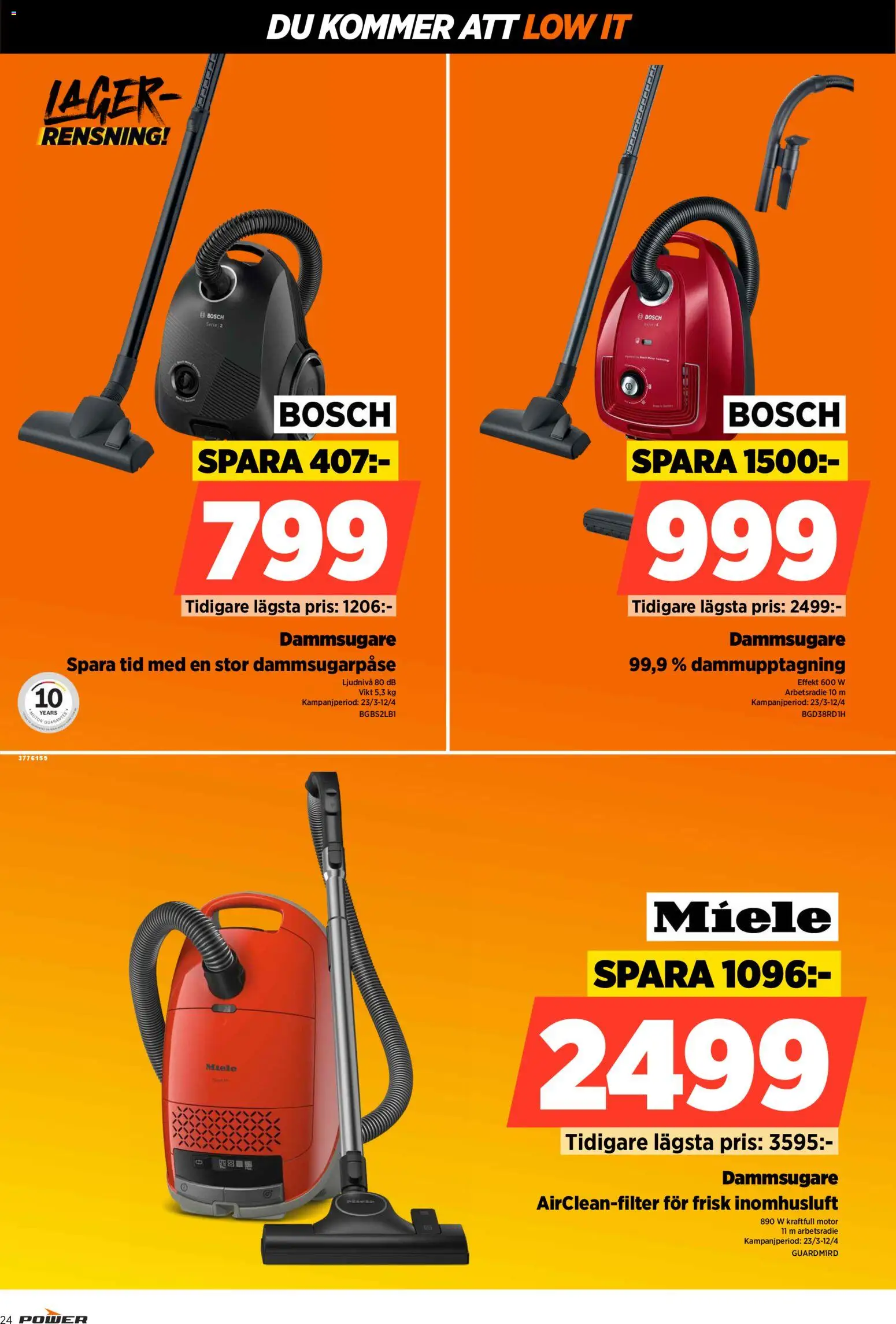 Power reklamblad aktuell från 06.04.2026 | Sida: 24