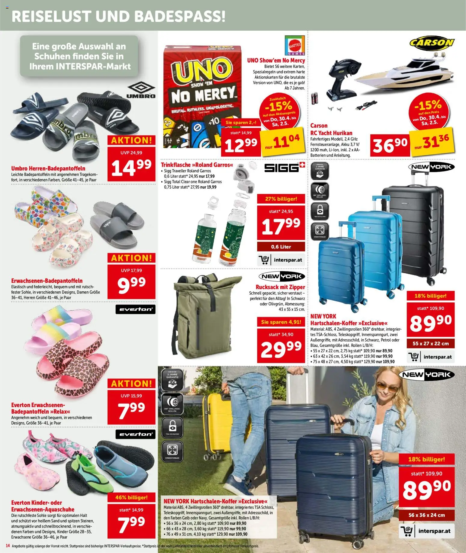 Interspar Flugblatt - Tirol gültig ab 30.04.2026 | Seite: 15 | Produkte: Rucksack