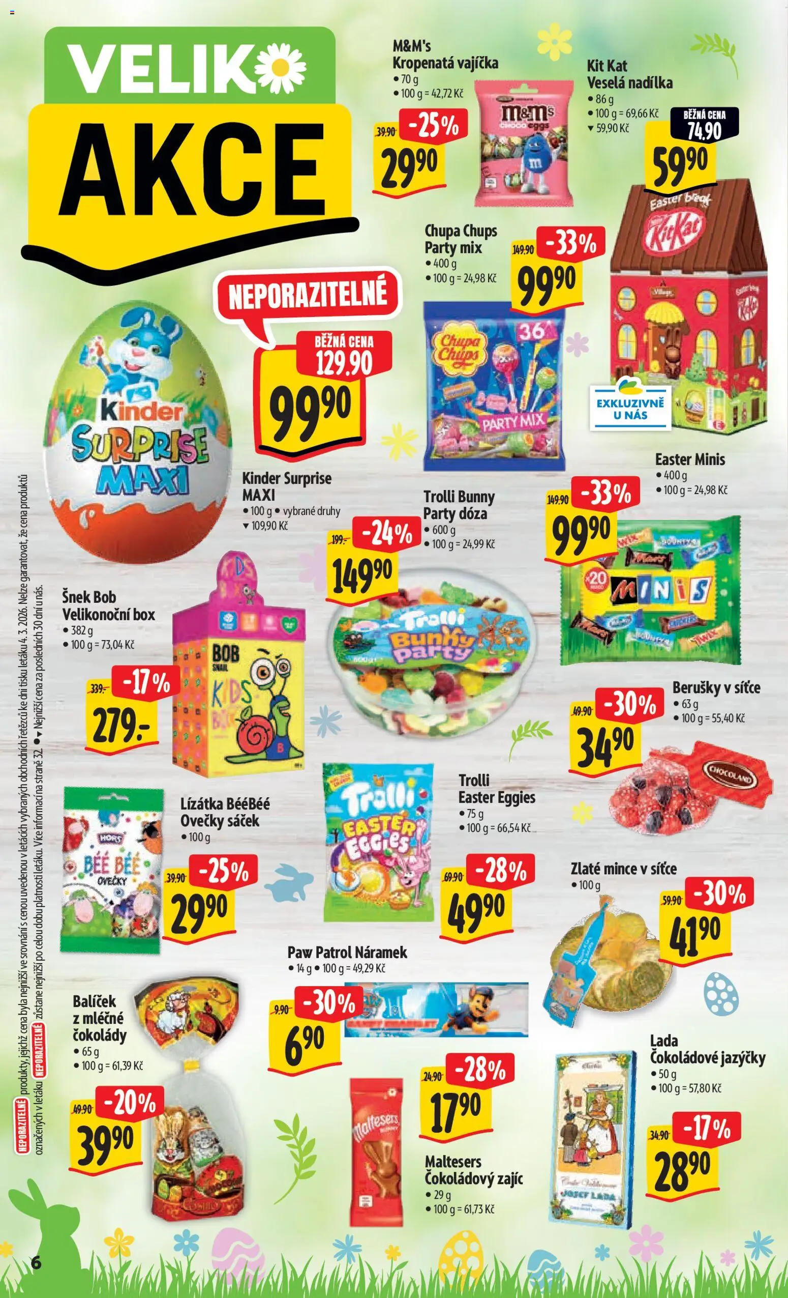 Albert leták - Hypermarket od 11.03.2026 | Strana: 12 | Produkty: Vajíčka, Box, Dóza, Sáček