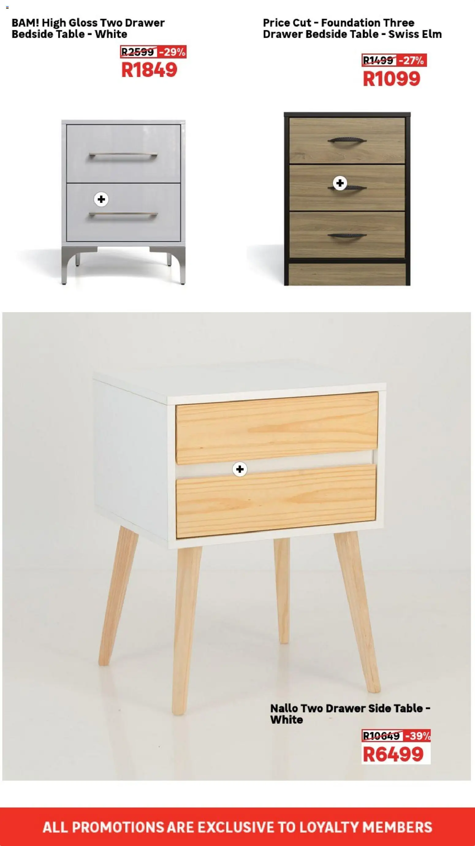 New Leroy Merlin catalogue – valid from 01.03.2026 | Page: 9 | Products: Gloss, Side table, Bedside table, Foundation