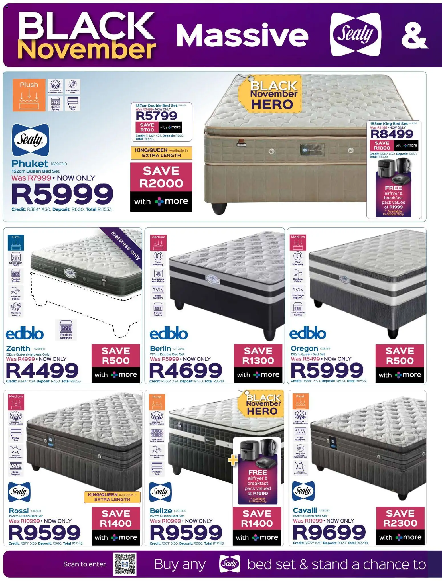 New Sleepmasters catalogue – valid from 10.11.2025 | Page: 2 | Products: Double bed, King bed, Bed, Mattress