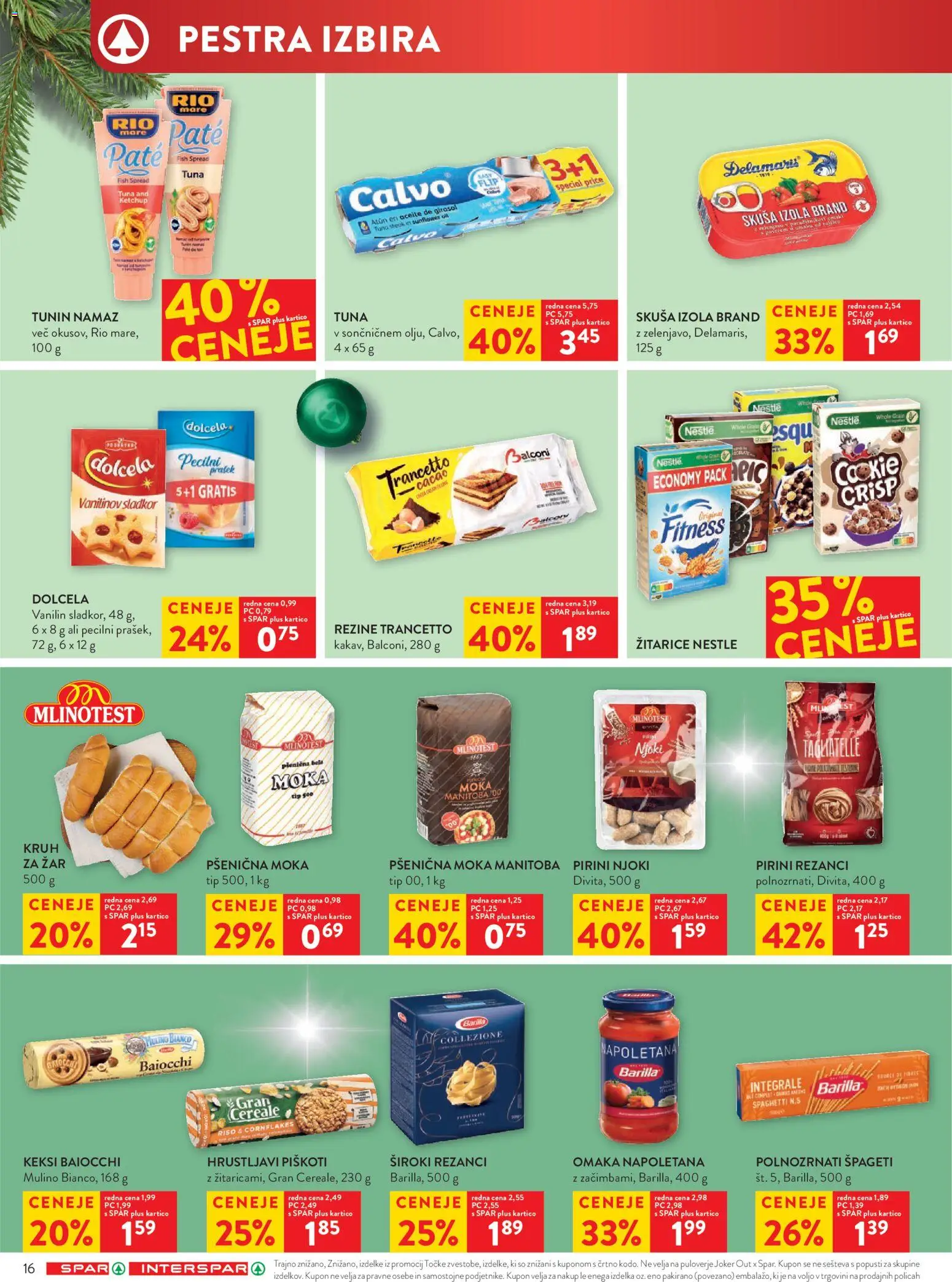 Novi Spar katalog ponudbe – veljaven od 03.12.2025 | Stran: 18