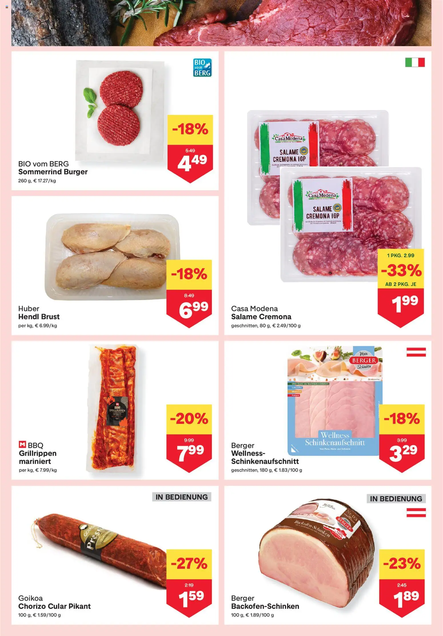 MPREIS Flugblatt gültig ab 30.04.2026 | Seite: 3 | Produkte: Schinken