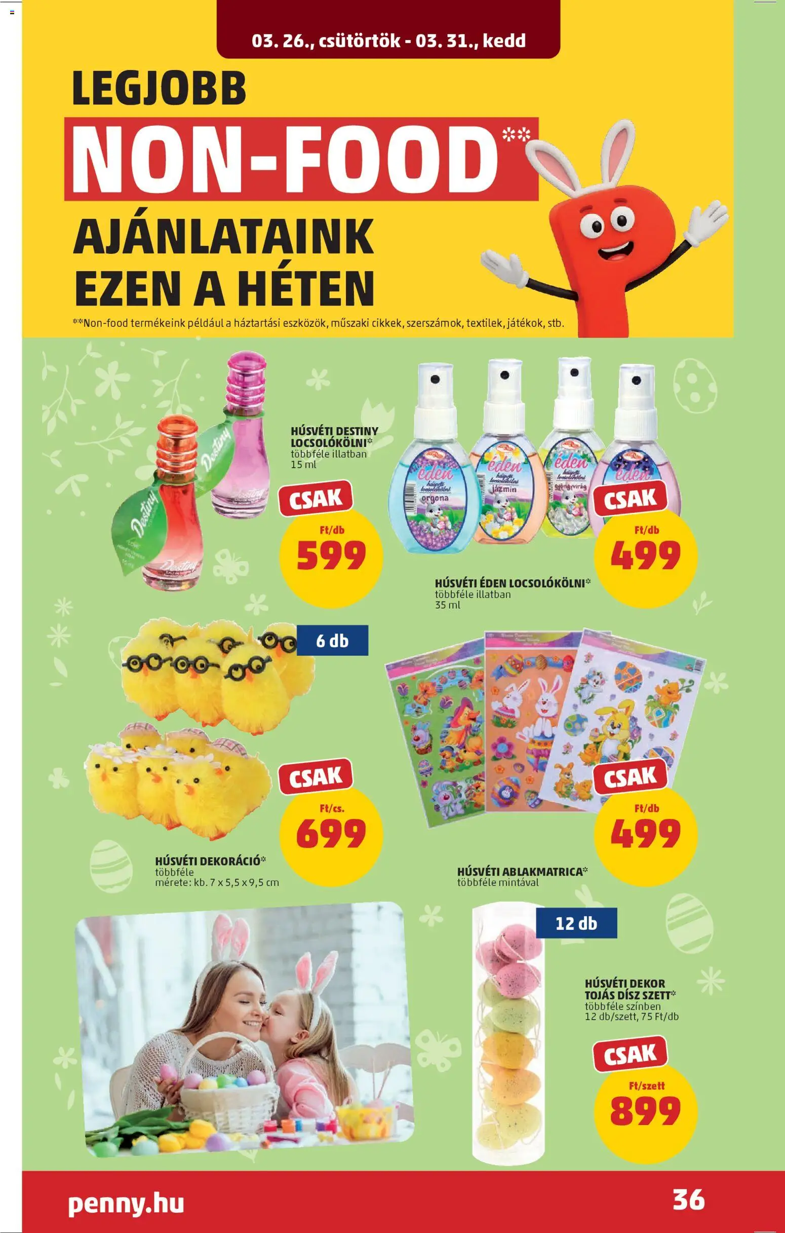 PENNY akciós ujság - amely érvényes a következő dátumtól: 26.03.2026 | Oldal: 40