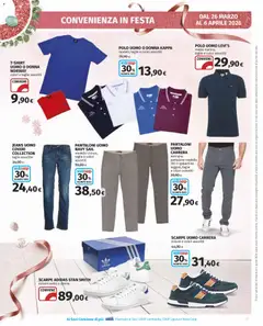 Anteprima del volantino Ipercoop volantino valido a partire dal 26.03.2026 | Pagina: 31 | Prodotti: Pantaloni, Jeans, Data, Polo