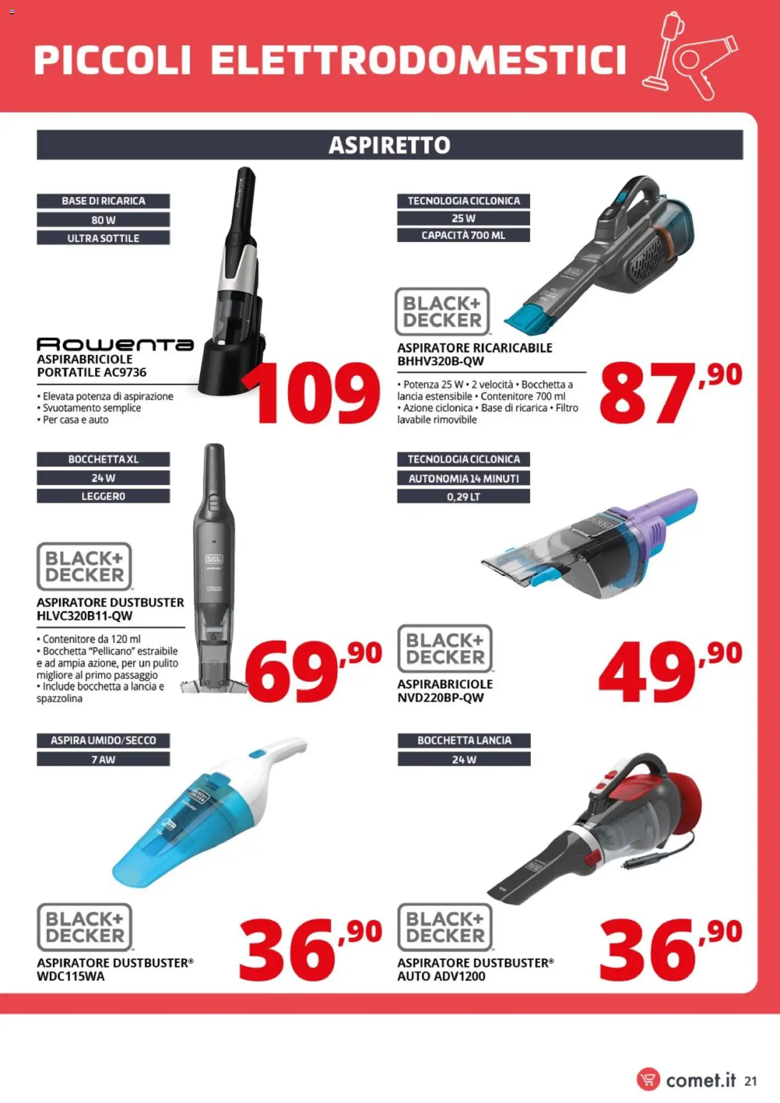 Volantino Comet del 20.02.2026 | Pagina: 21 | Prodotti: Contenitore