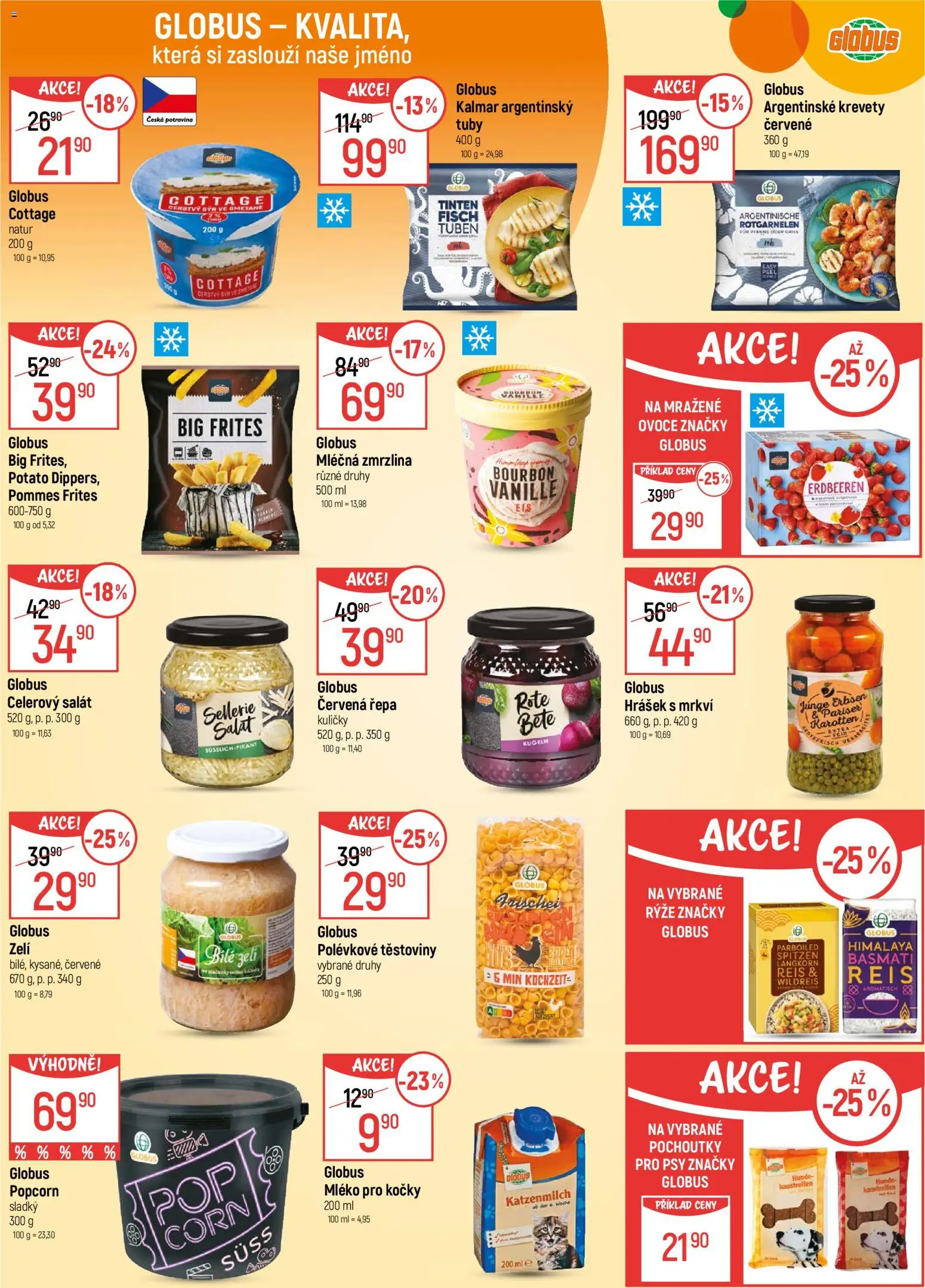 Globus leták - Plzeň od 21.01.2026 | Strana: 6 | Produkty: Mléko, Červená řepa, Basmati, Hrášek