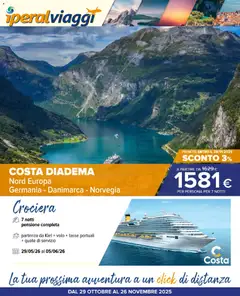 Anteprima del volantino Iperal Viaggi catalogo valido a partire dal 29.10.2025