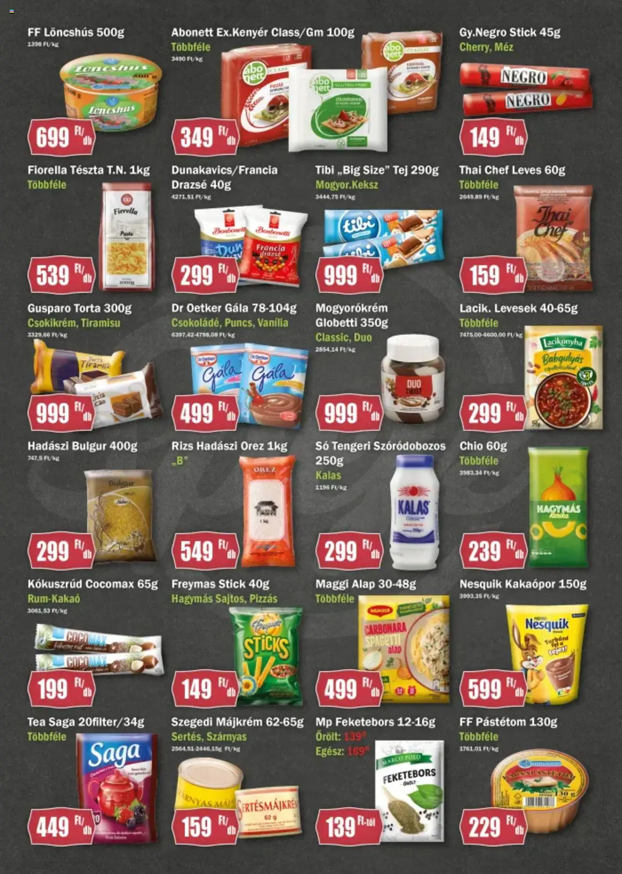 FullDiszkont akciós ujság - amely érvényes a következő dátumtól: 04.08.2025 | Oldal: 2 | Termékek: Pástétom, Bulgur, Mogyorókrém, Só