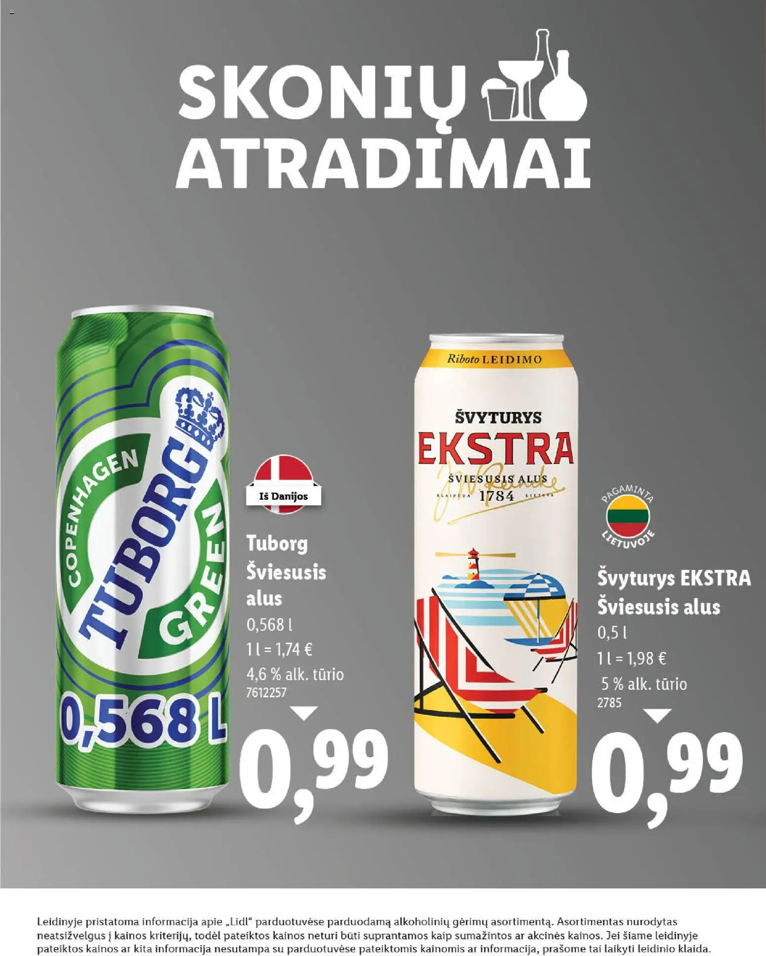 LIDL akcijos nuo 03.11.2025 | Puslapis: 6 | Prekių: Alus