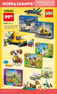 Náhled letáku Biedronka Polsko leták - Hity i inspiracje od 07.03.2026 | Strana: 7 | Produkty: LEGO, Lego Friends