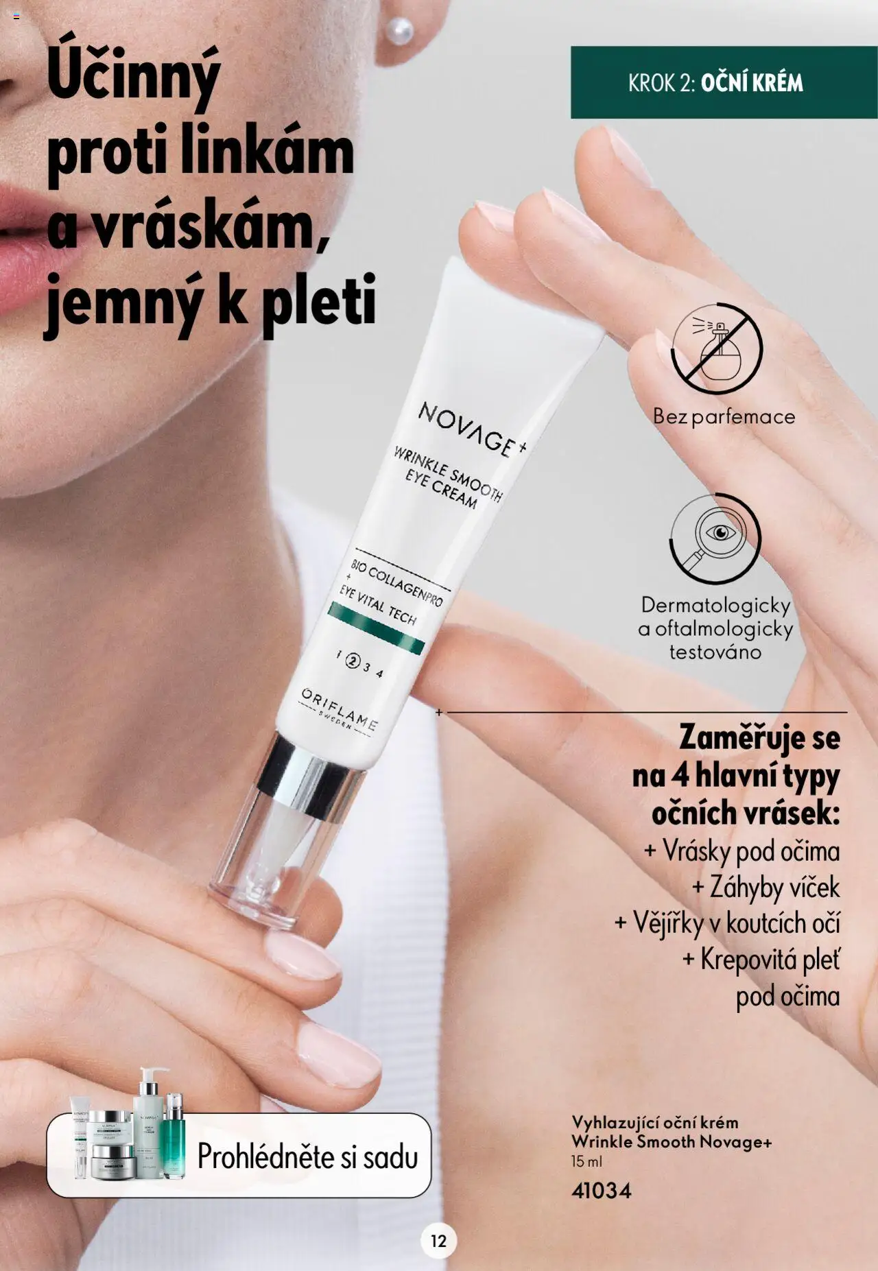 Oriflame katalog Novage+ od 23.04.2024 | Strana: 12 | Produkty: Krém