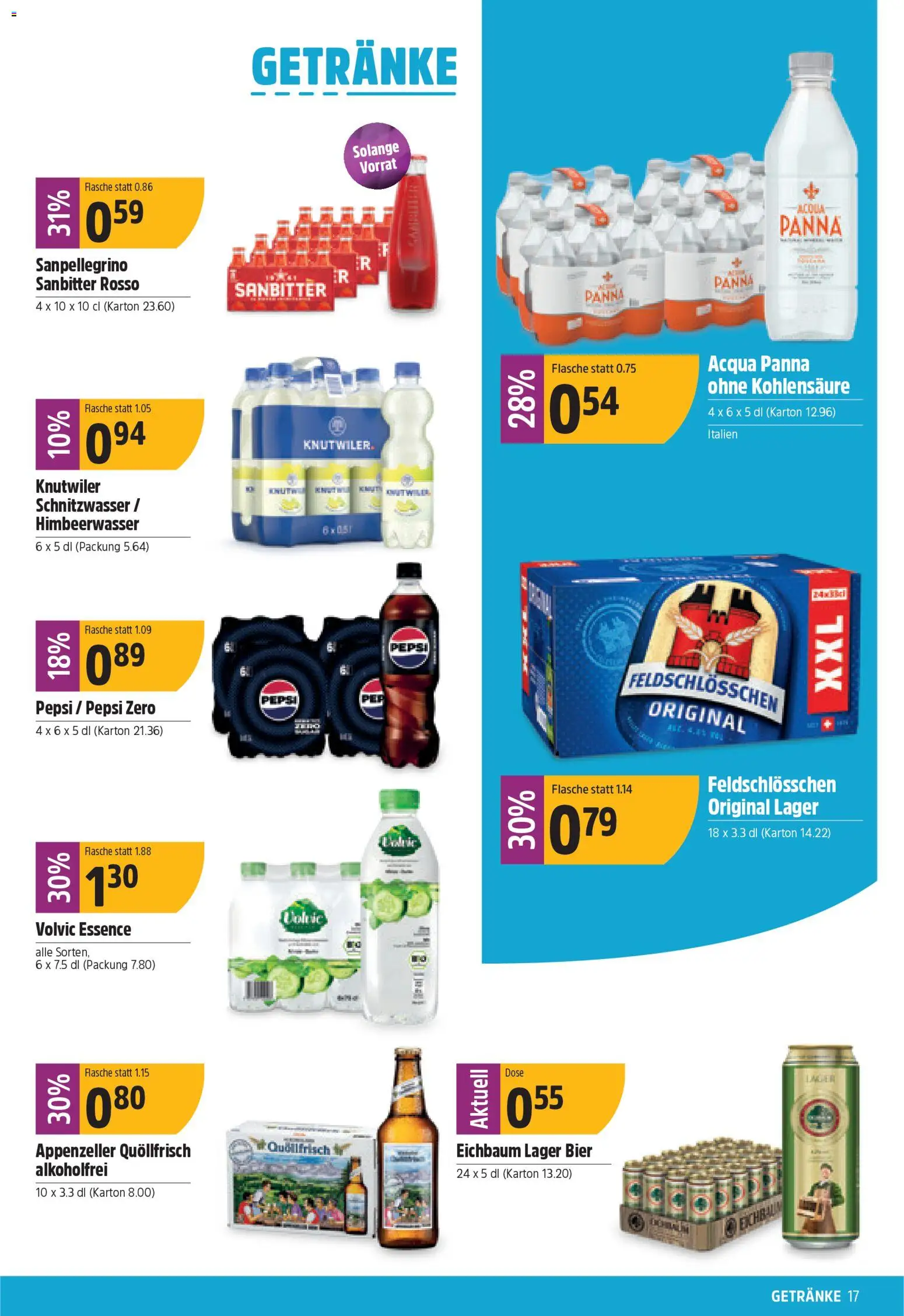 TopCC Aktionen – gültig ab 19.01.2026 | Seite: 17 | Produkte: Ridge, Bier