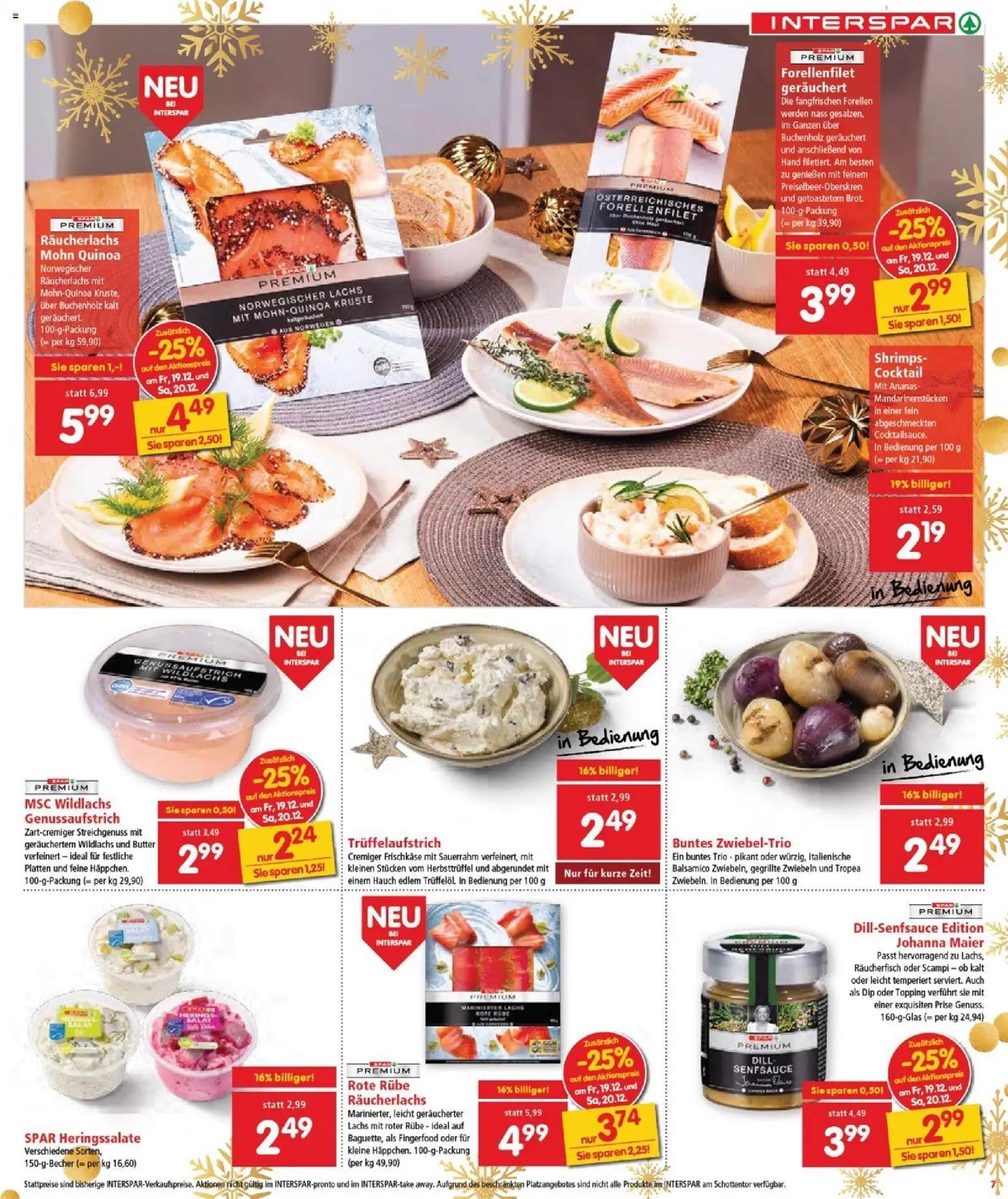 Interspar Flugblatt - Burgenland gültig ab 18.12.2025 | Seite: 7 | Produkte: Zwiebeln, Butter, Sauerrahm, Ananas