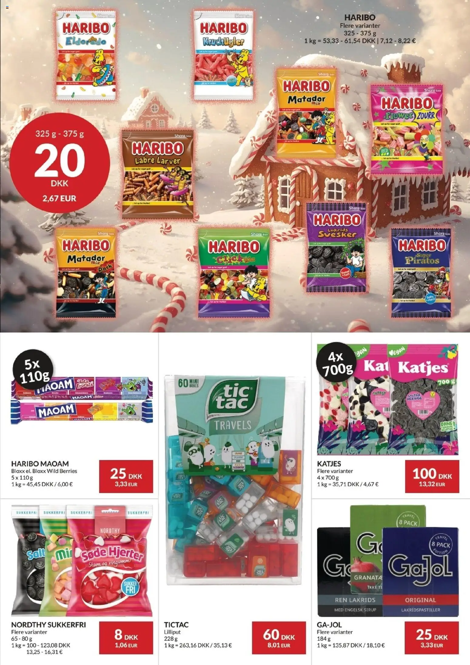 Nielsen Discount tilbudsavis – gyldig fra 30.10.2025 | Side: 11 | Produkter: Salt, Lakrids, Svesker, Sukker