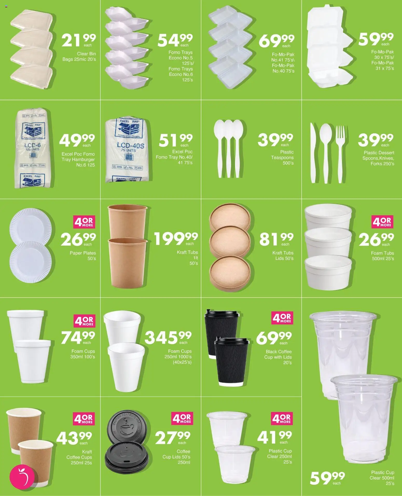 New Save catalogue – valid from 09.02.2026 | Page: 21 | Products: Tray, Coffee, Paper plates, Coffee cups