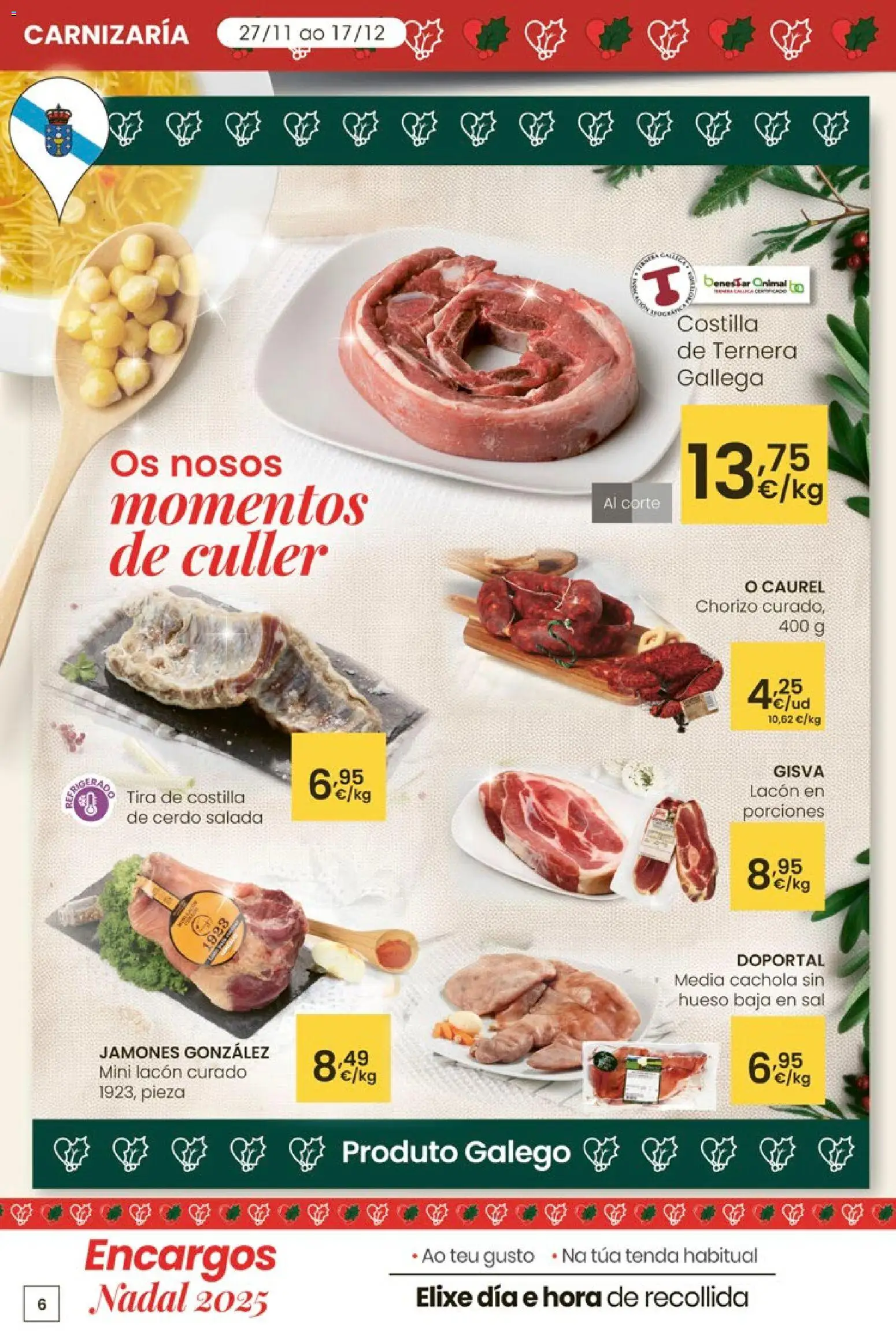 Eroski - Center │ válido desde el 27.11.2025 | Página: 6 | Productos: Cerdo