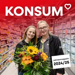 KONSUM Leipzig Jahresmagazin ab 28.02.2025 gültig