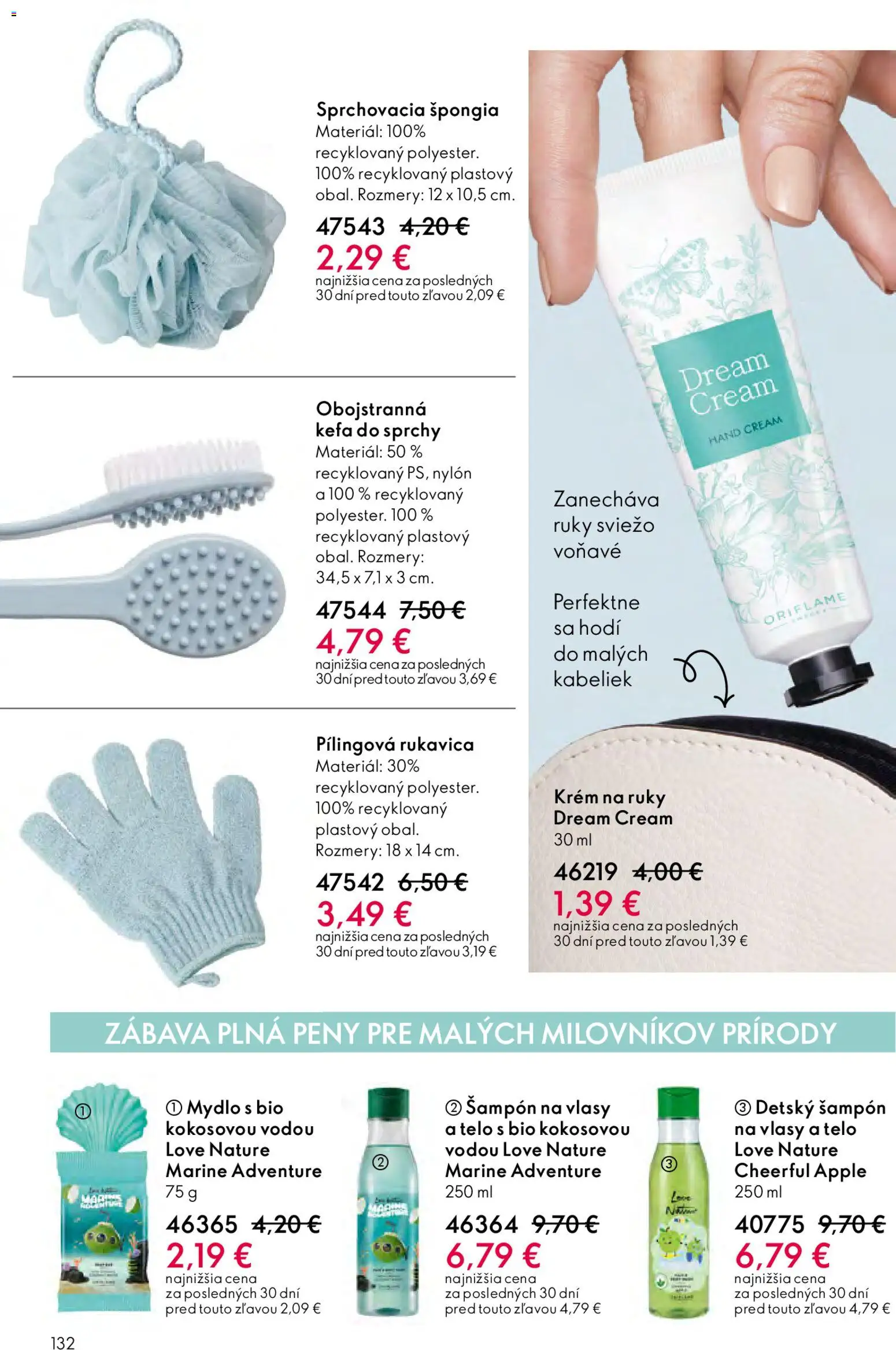Nové Oriflame akcie – leták je platný od 03.12.2025 | Strana: 132 | Produkty: Apple, Šampón, Kefa, Krém