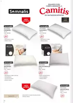 Pré-visualização Conforama Camitis válido de 05.02.2026 | Página: 8 | Produtos: Copos, Almofada, Flocos