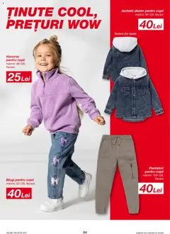 Noul catalog Kik – valabil de la 08.09.2025 | Pagină: 4 | Produse: Blugi, Jachetă, Pantaloni, Keşe