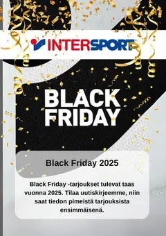 Intersport-mainoslehti voimassa 13.11.2025 alkaen
