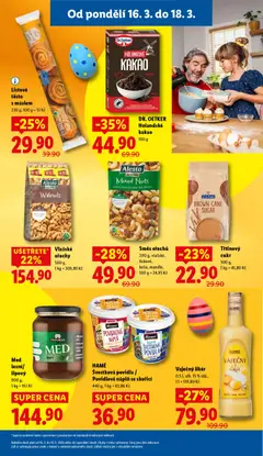 Náhled letáku Listové těsto s máslem, 230 g, 100 g = 13 Kč od 16.03.2026 | Strana: 43