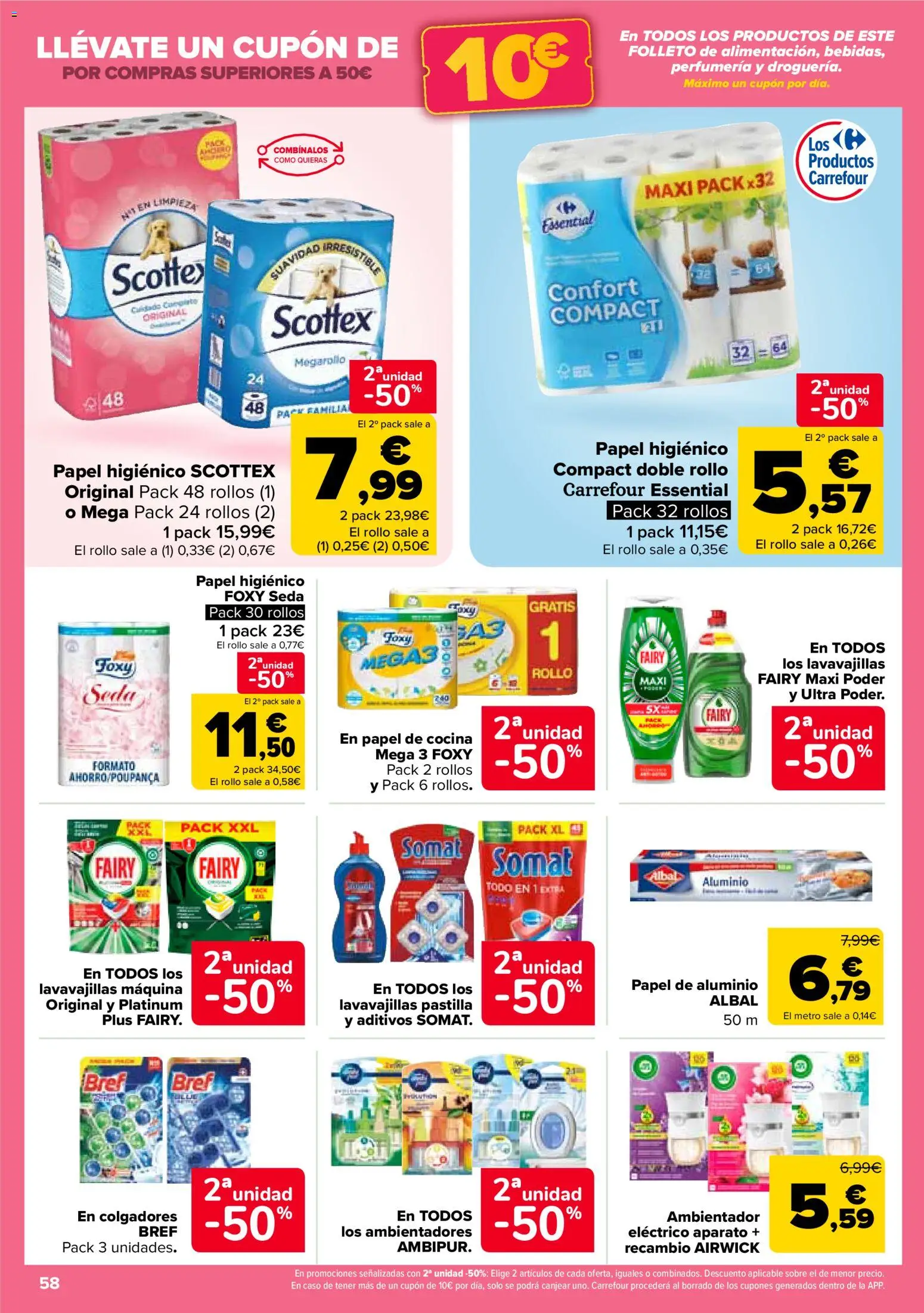 Carrefour folleto │ válido desde el 14.11.2025 | Página: 60 | Productos: Papel higienico, Cocina, Lavavajillas