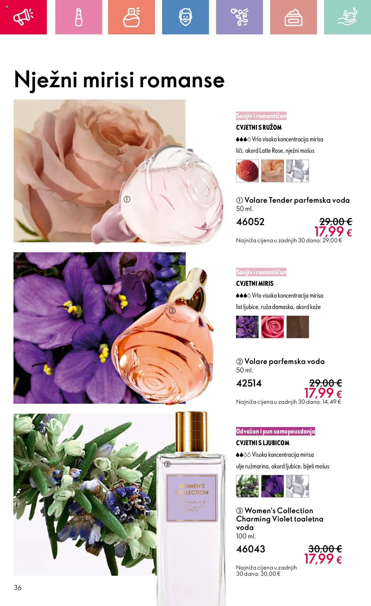 Oriflame katalog | vrijedi od 03.08.2025 | Stranica: 36 | Proizvodi: Miris, Ulje, Voda