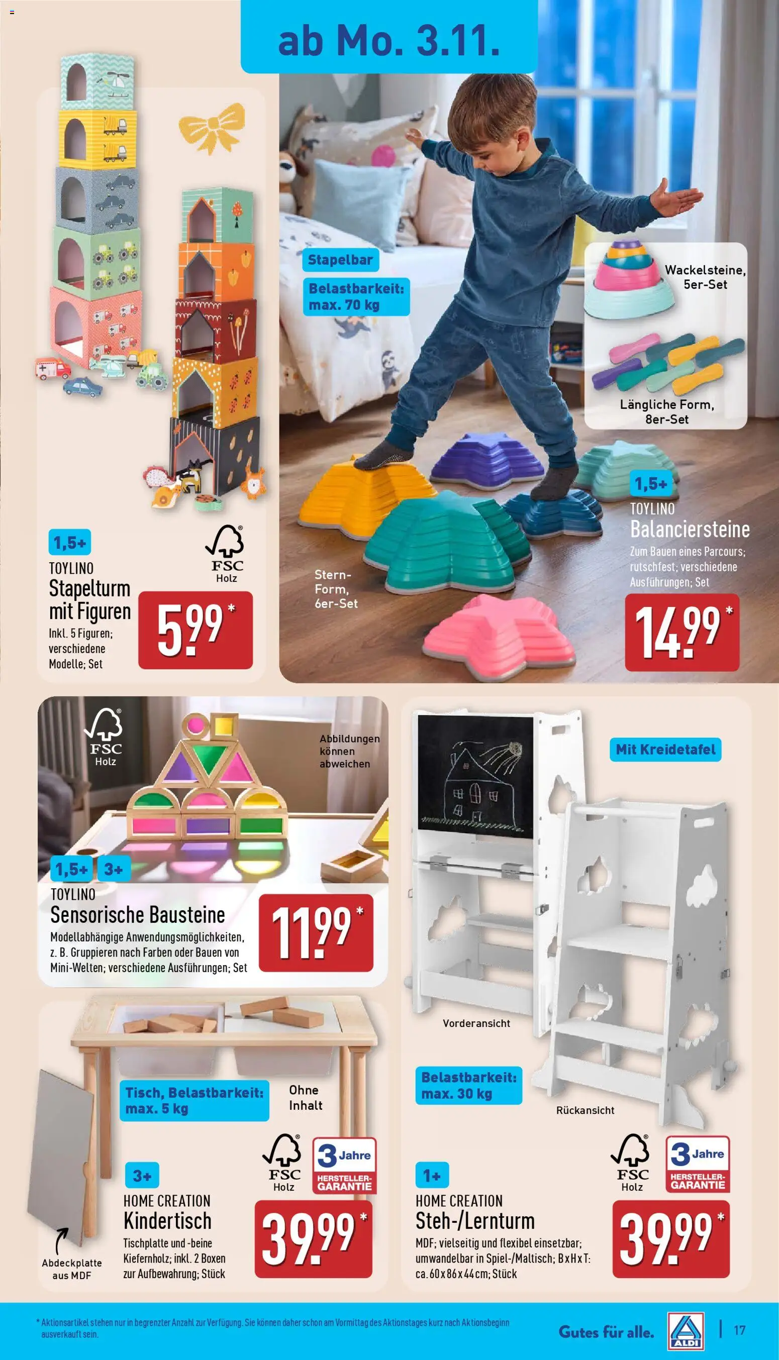Aldi Prospekt 	 – gültig ab 03.11.2025 | Seite: 17