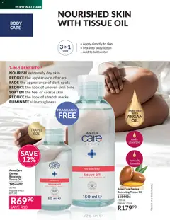 Avon specials catalogue – valid from 01.03.2026 | Page: 144 | Products: Tissue oil, Oil, Fragrance, Lotion