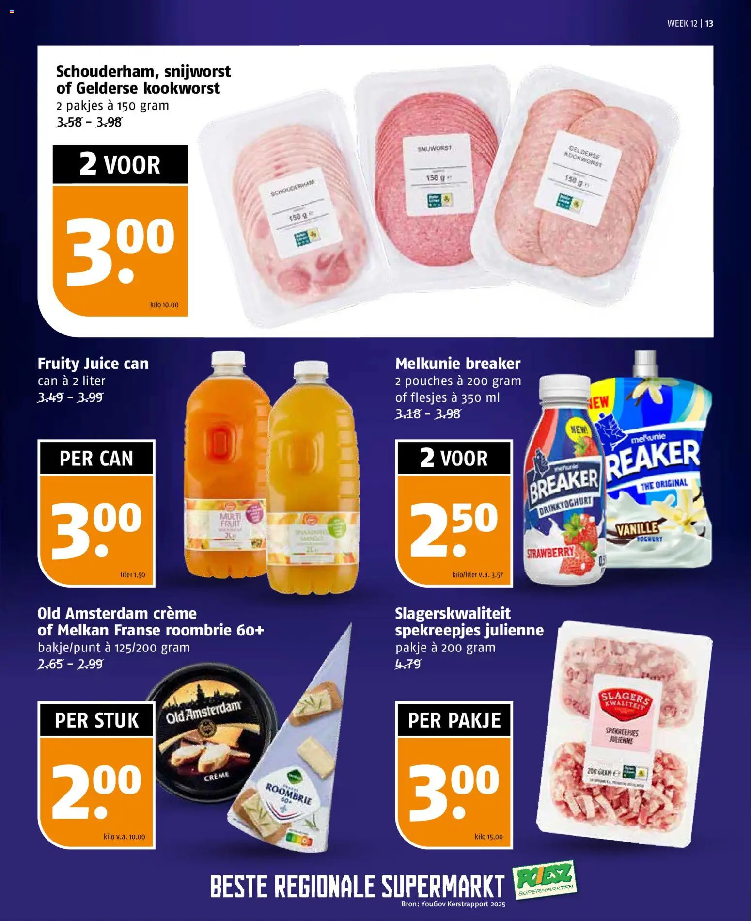 {H1} | Pagina: 13 | Producten: Yoghurt, Pavilon, Fruit, Crème