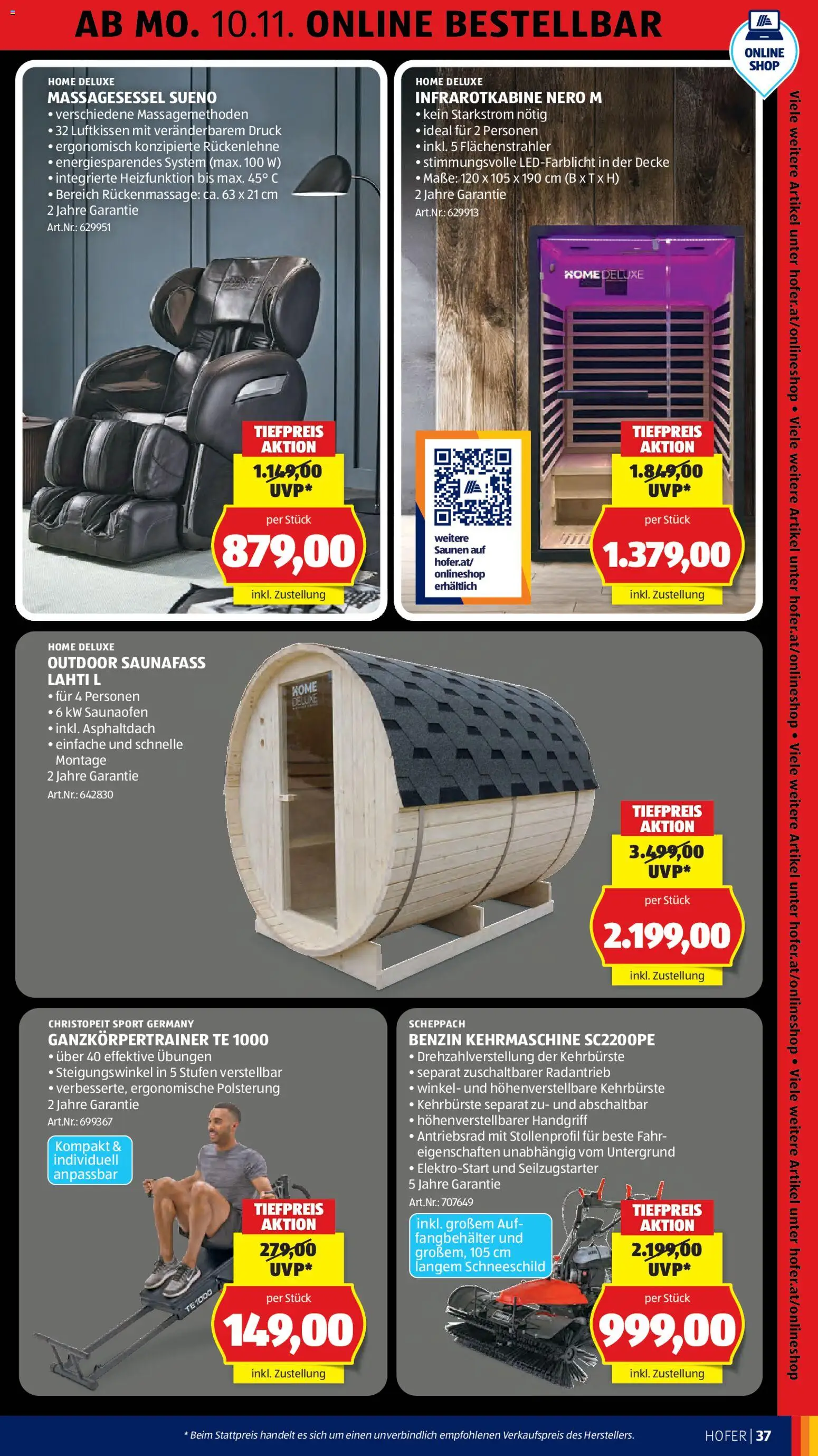 Hofer AT akciós ujság - amely érvényes a következő dátumtól: 07.11.2025 | Oldal: 43