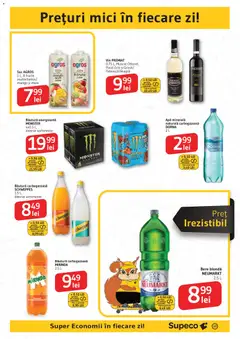 Ofertele Supeco valabile de la 27.11.2025 | Pagină: 13 | Produse: Apple, Băutură energizantă, Apă, Fructe