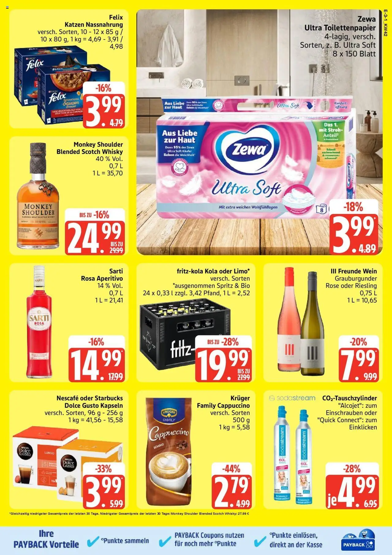 Marktkauf - Marktkauf: Wochenangebote – gültig ab 13.10.2025 | Seite: 3 | Produkte: Nescafe, Zewa, Wein, Sodastream