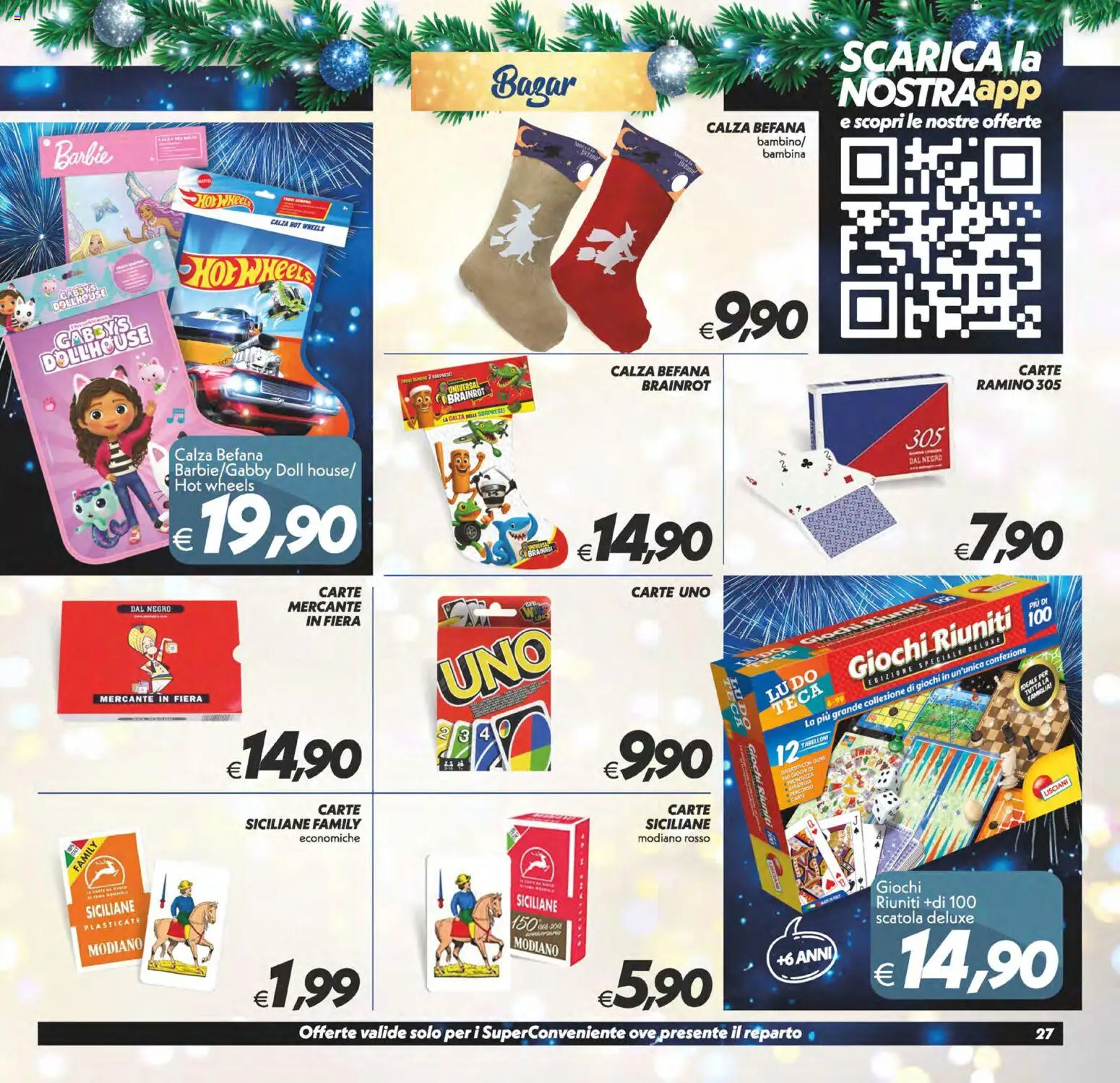 Volantino SuperConveniente del 27.12.2025 | Pagina: 27 | Prodotti: Scatola