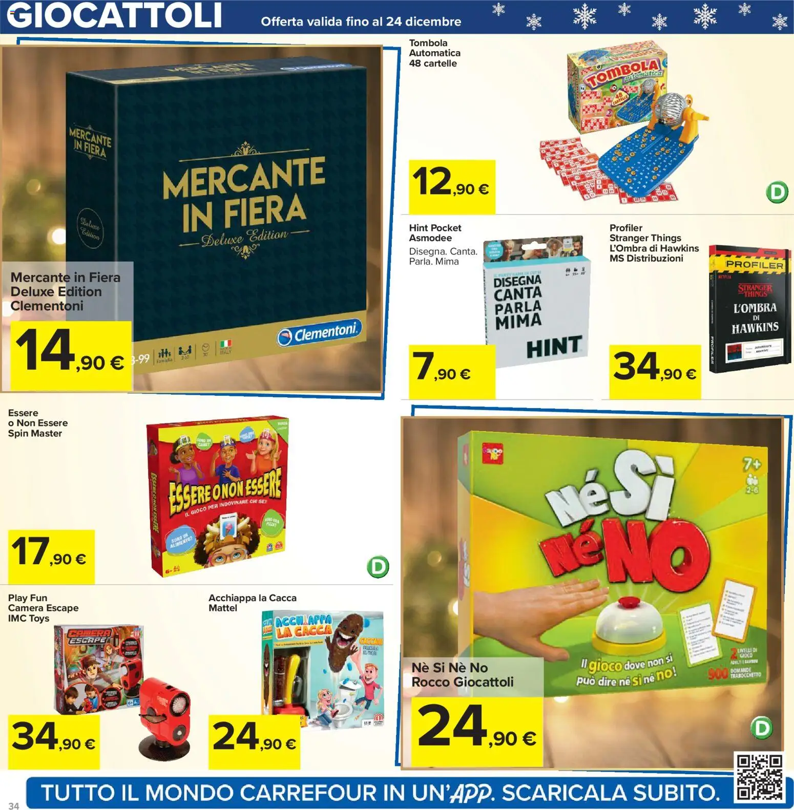 Volantino Carrefour del 02.12.2025 | Pagina: 34 | Prodotti: Gioco